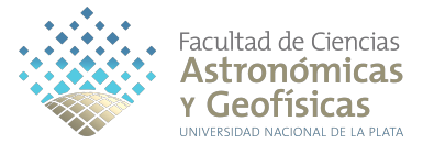 Logo de la Facultad de Ciencias Astronómicas y Geofísicas (FCAGLP)